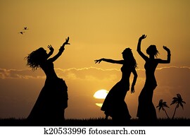 Hawaiian girls Hawaiian girls