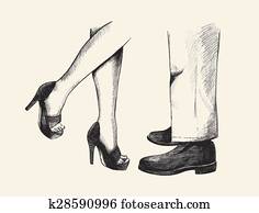 Young couple cuddling and kissing Picture | u10753494 | Fotosearch