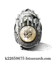 Mechanical egg Mechanical egg