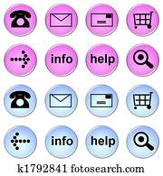 online shop - buttons online shop - buttons