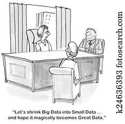 גדול, נתונים