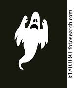 Scary Halloween Ghost Scary Halloween Ghost