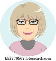 Senior Woman Avatar