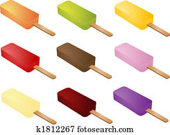 Various ice cream Various ice cream