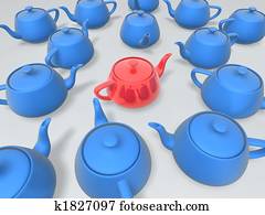 ティーポット イラストギャラリー 1000 ティーポット アート Fotosearch