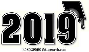 2019, mit, abstufung kappe 2019, mit, abstufung kappe