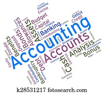 Accounting Words Represents Balancing The Books And Accountant Accounting Words Represents Balancing The Books And Accountant