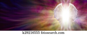 Angel Wings and Healing Light