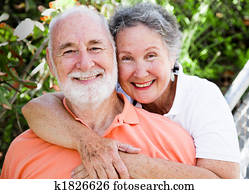 Healthy Happy Senior Couple