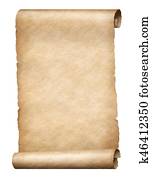 Parchment scroll Parchment scroll