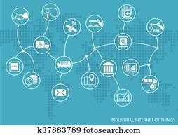 תעשיתי, אינטרנט, של, דברים, (iot)