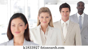 Business Group in a line with Differential focus