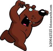 franklin cartoon stomach growl bear