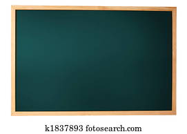 empty blackboard