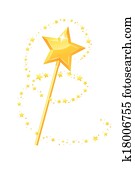 Magic wand. Magic wand.