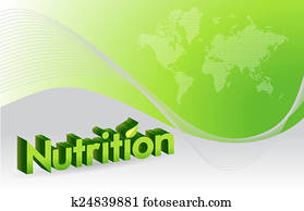 nutrition sign illustration design nutrition sign illustration design