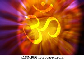 OM Meditation Background OM Meditation Background