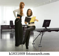 two business women