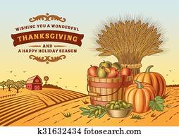 בציר, הודיה, נוף