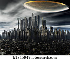 3d alien UFO space ship 3d alien UFO space ship