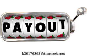 payout, gros lot, machine, grand, revenus, paiement, espèces, argent, revenu