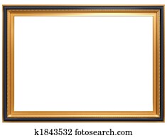 Rectangular antique picture frame Rectangular antique picture frame