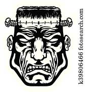 פרנקנשטיין, מפלצת