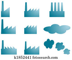 Factory icons Factory icons