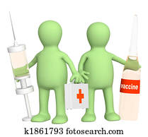 3d doctors with a vaccine 3d doctors with a vaccine