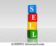 colour sell with reflection