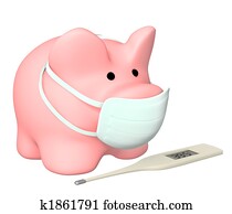 Epidemic of a swine flu Epidemic of a swine flu