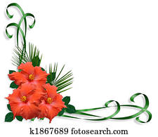 Hibiscus tropical Flowers border Hibiscus tropical Flowers border