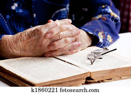 kézbesít, imádkozás