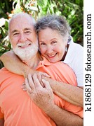 Loving Senior Couple