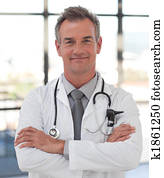 Mature Doctor Smiling 