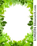 Natural frame and template Natural frame and template