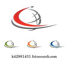C Letter Faster Logo Template C Letter Faster Logo Template