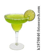 Frozen Margarita Isolated