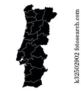 mapa, de, portugal mapa, de, portugal