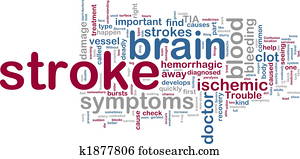 Stroke wordcloud Stroke wordcloud
