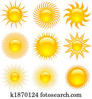 sun icons sun icons