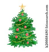 חג המולד, עץ.