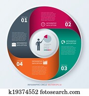 מודרני, infographics, הסתובב