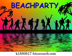 beach party beach party