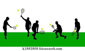 tennis silhouettes tennis silhouettes