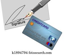 tarjeta de crédito, contrato