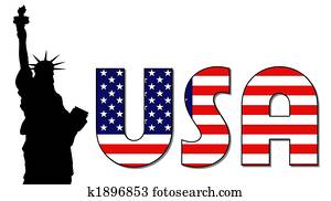 USA lady liberty USA lady liberty