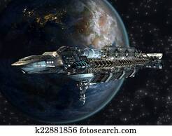 חללית, צי, לעזוב, הארק