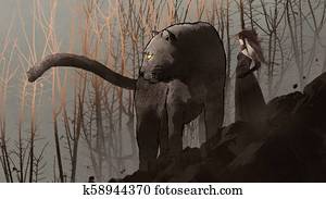 black panther and the dark queen black panther and the dark queen