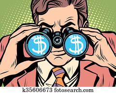 Monitoring the currency dollar exchange rate